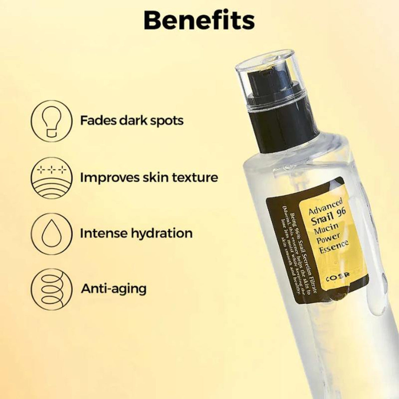 COSRX Advanced Snail 96 Mucin Power Essence Lushtic