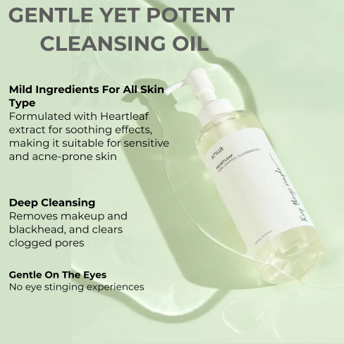 Anua Heartleaf Pore Control Cleansing Oil