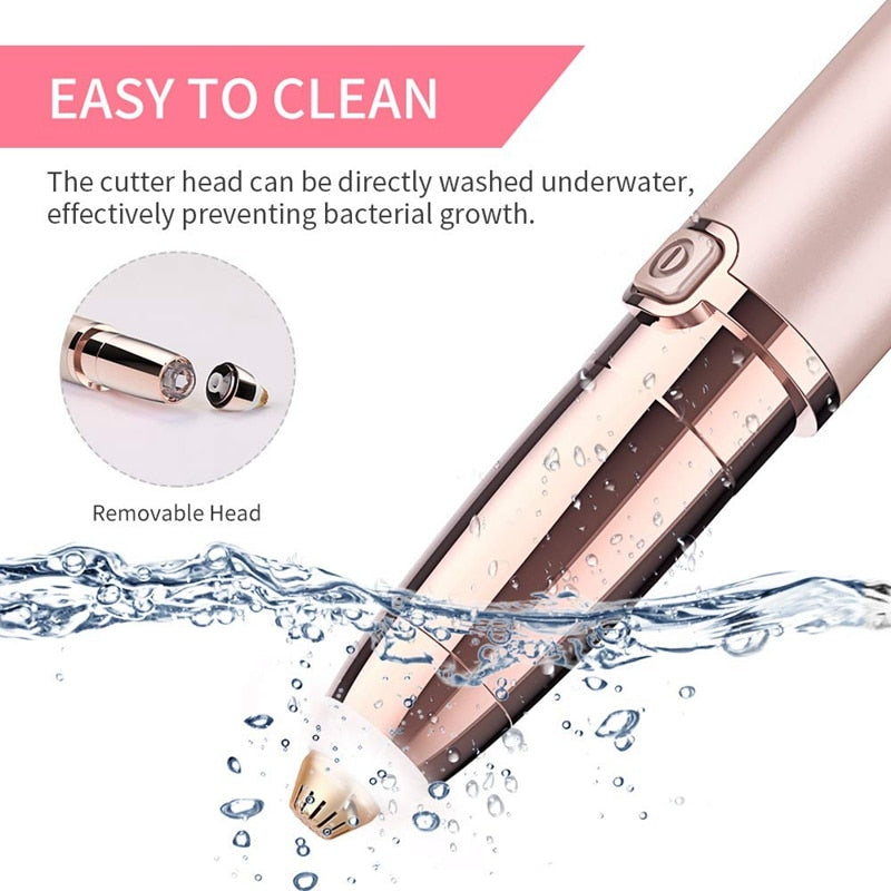 Electric Eyebrow and Facial Trimmer Lushtic